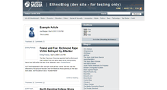 Desktop Screenshot of ethnoblogdev.newamericamedia.org